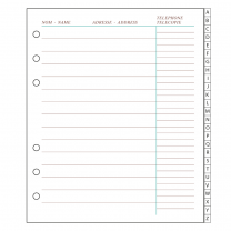 Recharge Agenda Mignon AK22R Mignon en vente sur