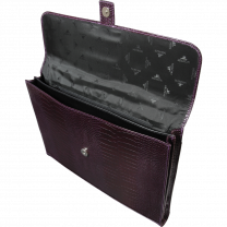 PORTE-DOCUMENT - VEAU CROCO SAVANNAH