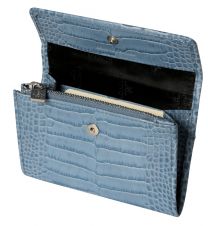 PORTE-MONNAIE RABAT - VEAU CROCO SAVANNAH